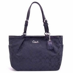 COACH（コーチ） OUTLET ギャラリー 12CM シグネチャー E／W トートバッグ F17726SV／BK