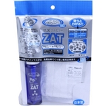 ZAT抗菌デザインマスク + 抗菌スプレーセット 【大人用 フラワー ホワイト】