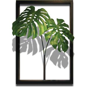 風景専門店あゆわら 《リーフパネル》F-style Tuinie （エフスタイル・ツイーニー）Monstera deliciosa（モンステラデリシオサ）