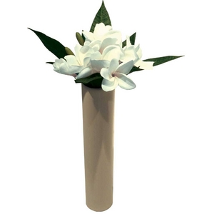 sԁEԕrtF-style vase Plumeria@WhiteivAx[X/zCgj ^Cv2 yTCY H400mmz