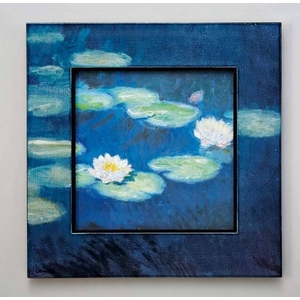 風景専門店あゆわら ビッグアート 名画ハイグロスシリーズ モネ 「睡蓮」