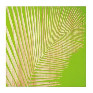 風景専門店あゆわら ウッド スカルプチャー アート Sサイズ/フェニックス/グリーン