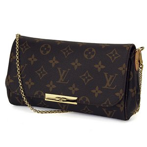 Louis Vuitton(ルイヴィトン) モノグラム クラッチ フェイボリットPM M40717 ハンドバッグ ダークブラウン