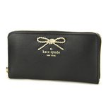kate spade（ケートスペード） FAIR MAIDEN LACEY PWRU3576 001 ブラック ラウンドファスナー長財布