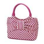kate spade（ケートスペード） シーサイドストライプ サットン PXRU4679 606 ハンドバッグ ピンク/クリーム