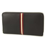 BALLY（バリー） URISSA-LG.N/391 6185503-391 ラウンドファスナー長財布 ダークブラウン