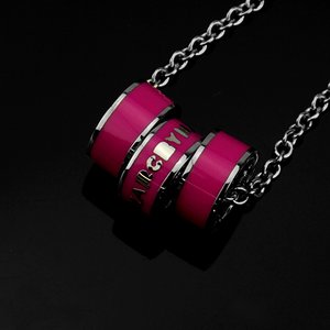 MARC BY MARC JACOBS ネックレス M0001154A 81008 ピンク