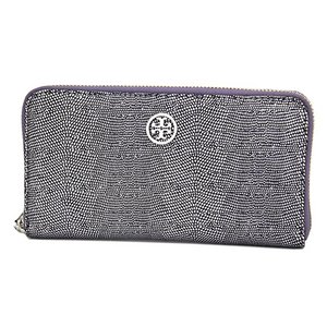 TORY BURCH（トリーバーチ） ブリトニー ラウンドファスナー長財布 41139100 506 グレー