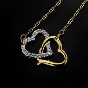 SWAROVSKI（スワロフスキー） 1062708 ネックレス シルバー+ゴールド ハートモチーフ