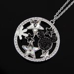 SWAROVSKI（スワロフスキー） 1112905 ネックレス シルバー ミッキーマウス パヴェ