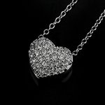 SWAROVSKI（スワロフスキー） 1809006 ネックレス シルバー ハートモチーフ