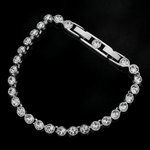 SWAROVSKI（スワロフスキー） 1791305 ブレスレット シルバー ベゼルセッティング ロジウムコーティング