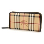 BURBERRY(バーバリー) 3855847 クラシックチェック/チョコレート 長財布