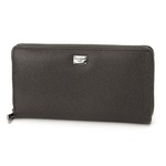 D&G(ディーアンドジー) BP1672 A1080 80048 ラウンドファスナー長財布 ダークブラウン
