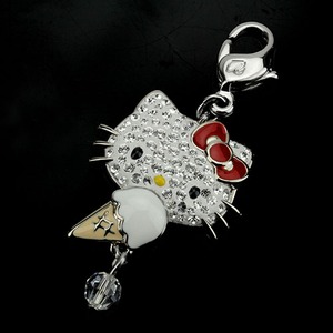 SWAROVSKI(スワロフスキー) 1124973 チャーム ハローキティ アイスクリーム
