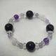 誕生石ブレスレット☆２月アメジスト☆18.0ｃｍ - 縮小画像1
