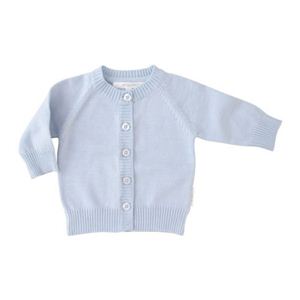 PUREBABY（ピュアベビー） ベビー服 カーディガン PE36 ペールブルー サイズ 000