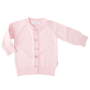 PUREBABY（ピュアベビー） ベビー服 カーディガン PE36 ペールピンク サイズ 0