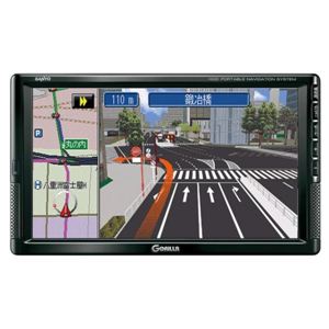 SANYO GORILLA 地上デジタルTVチューナー内蔵 HDDポータブルナビゲーション NV-HD881FTA