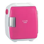 ツインバード（TWINBIRD） 2電源式コンパクト電子保冷保温ボックス D-CUBE S HR-D206P ピンク