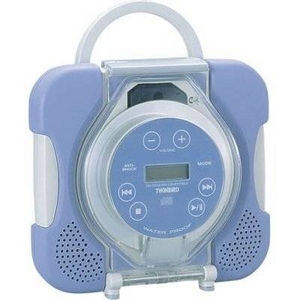 TWINBIRD �c�C���o�[�h �|�[�^�u�� �h��CD�v���[���[ AV-J149BL �u���[ 