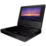 ZOX(ゾックス) 7インチ液晶 ワンセグチューナー内蔵ポータブルDVDプレーヤー 1SEG-TV DS-PP70EC303 ブラック