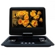 ZOX 12インチ液晶ポータブルDVDプレーヤー DS-PP1212BK