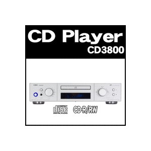 ダイレクトドライブ方式のCDプレーヤー CEC(シー・イー・シー) CD3800 シルバー