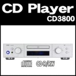 ダイレクトドライブ方式のCDプレーヤーCEC(シー・イー・シー)CD3800シルバー