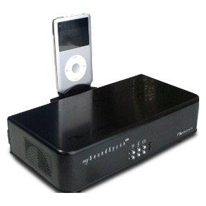 Nakamichi（ナカミチ） サブウーファー内蔵 iPod対応スピーカー mySoundSpace MkII ブラック