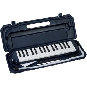 カラフル32鍵盤ハーモニカ MELODY PIANO P3001-32K ネイビー