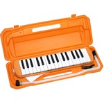 カラフル32鍵盤ハーモニカ MELODY PIANO P3001-32K オレンジ