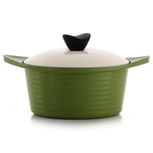 セラミックコート鍋（22ｃｍ）　3.2リットル　レシピ付き