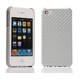 Ai-Style iPhone4 Carbon Look（ハードケース カーボンルック） 【Ai4-Carbon-Silver】（シルバー） - 縮小画像2