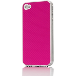 Ai-Style Series iPhone4 ハードケース 【Ai4-Check-PK】 Type Check PK(ピンク）