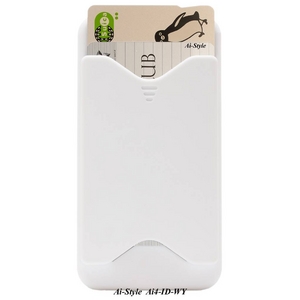 Ai-Style Series iPhone4 ケース IDカード対応　Ai4-ID-WY(ホワイト）の画像1