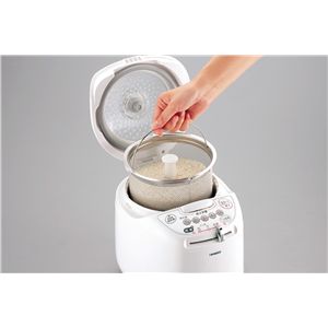 【TWINBIRD(ツインバード)家庭用コンパクト精米器・精米御膳｜MR-D720W】画像４
