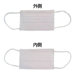 【子供・女性用マスク】新型インフルエンザ対策3層不織布マスク 100枚セット（50枚入り×2） 3