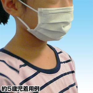 【子供・女性用マスク】新型インフルエンザ対策3層不織布マスク 100枚セット（50枚入り×2） 4
