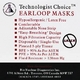 ��BFE95���ʡ�3�ؼ���ǥ�����ޥ��� EARLOOP MASKS 1000�祻�åȡ�50�������20�� �̿�6