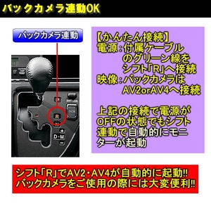 トリビュート 車載モニター 3.5インチルームミラーモニター ダブル画面搭載タイプ BM-E3501NDの写真を見る。