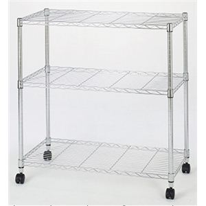 Luminous（ルミナス） システムワイヤーラック EL25-90953 3段 90W - 拡大画像