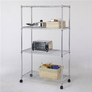 Luminous（ルミナス） システムワイヤーラック EL25-90154 4段 90W - 拡大画像