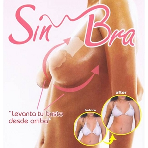 Sin Bra ニップレス付きバストUPテープブラ アゲアゲテープブラ （ブラなしUPブラ） 6回用セット