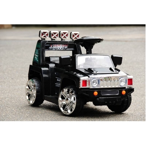 電動乗用R／C（ラジコン） NEW MINI SUV TYPE-A（ハマースタイル） ブラック