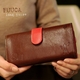 FUUCA（フウカ） 日本製本革財布（レザーウォレット） クランベリー - 縮小画像1