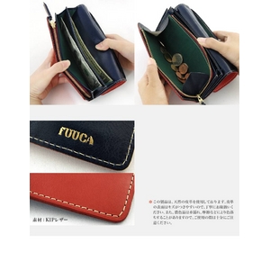 FUUCA(フウカ) 日本製本革財布(レザーウォレット) チョコレート