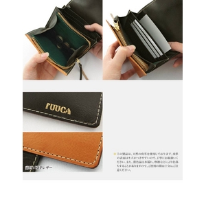FUUCA(フウカ) 日本製本革財布(レザーウォレット) クランベリー