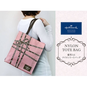 Hallmark（ホールマーク） 縦型A4 ナイロントートバッグ ブラック