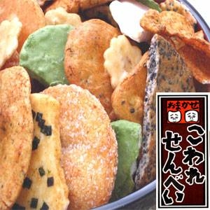 【訳あり】草加・おまかせこわれせんべい 2kg缶